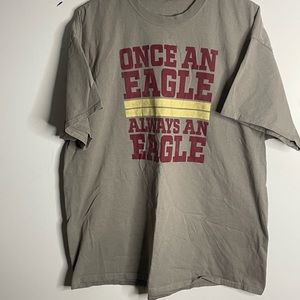Men’s Once An Eagle Always An Eagle Graphic T-Shirt Size Xl Football